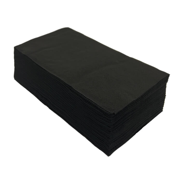 Disposable Salon Towel Black 40x80 20x40