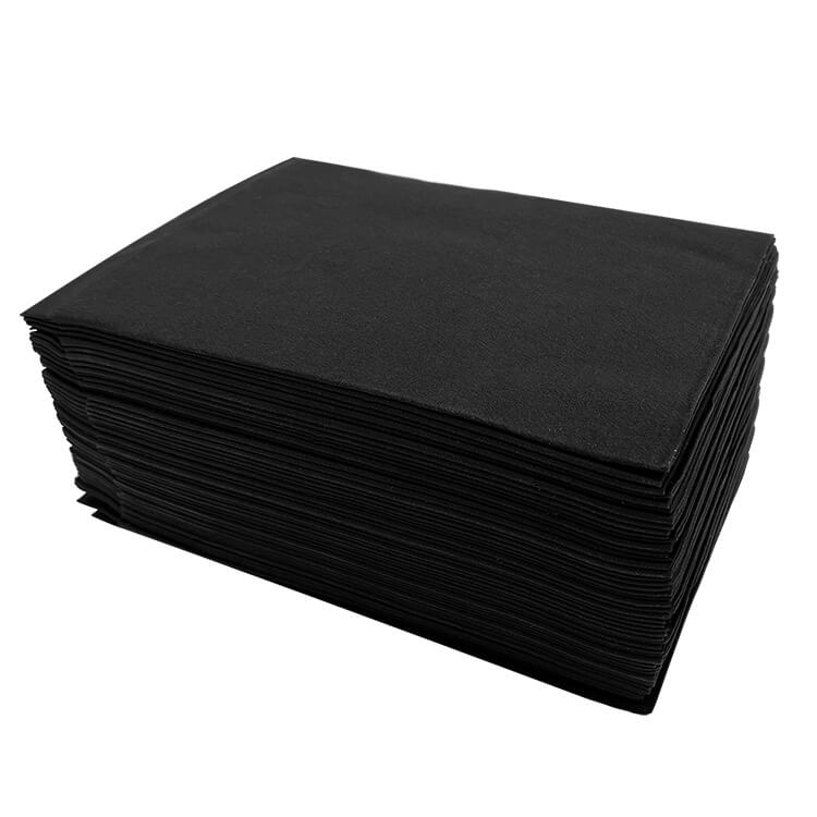 Black Disposable Towels